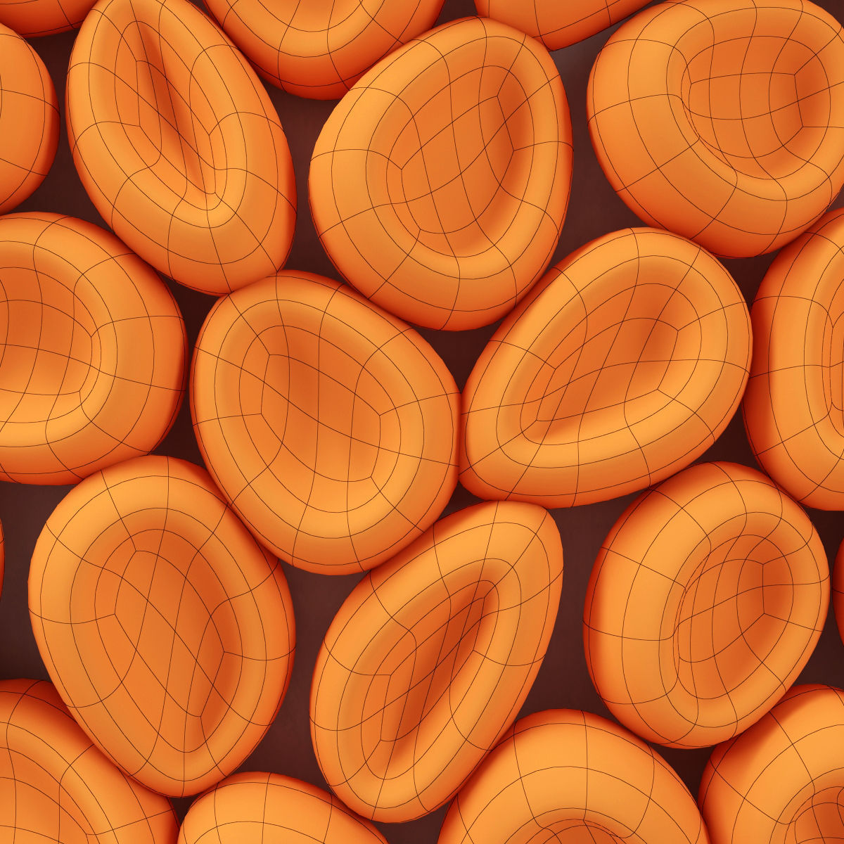 Panel decorative raisins 3D model_7