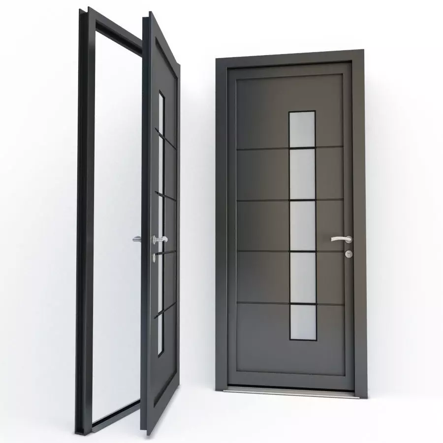 Door Hygie and Doorknob 3D model_0