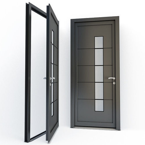 Door Hygie and Doorknob 3D model