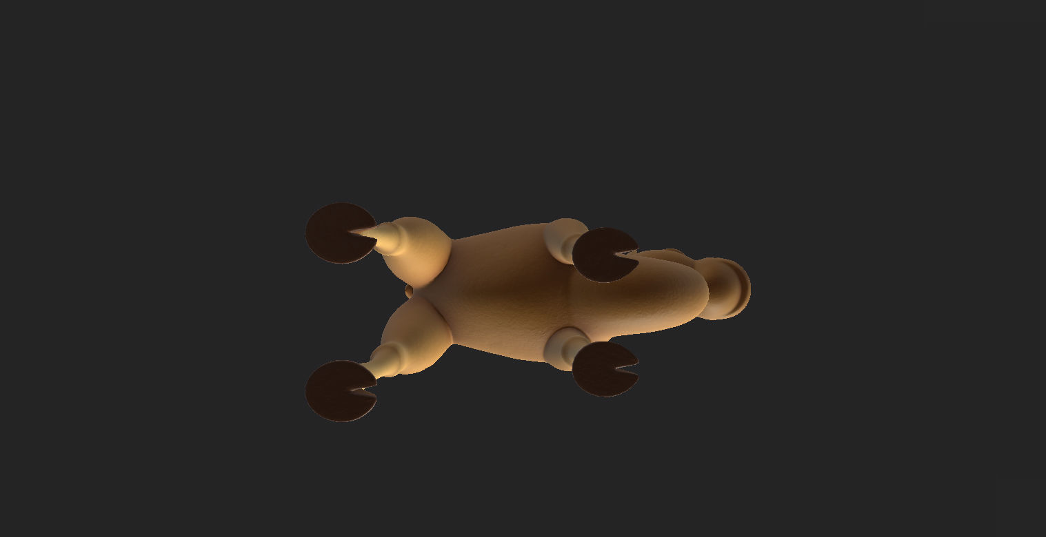 Camel Character 3D model_12