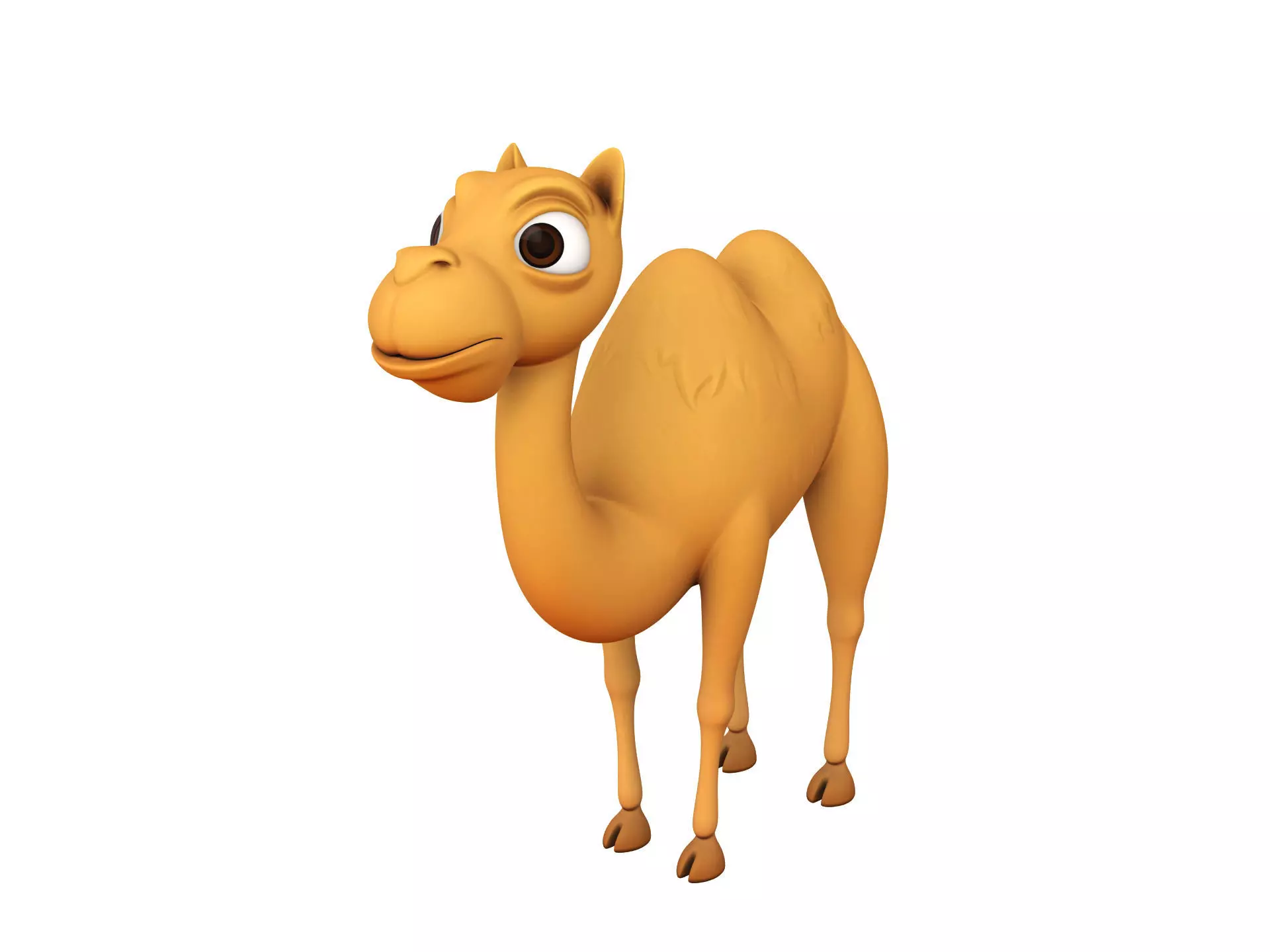 Camel Character 3D model_0