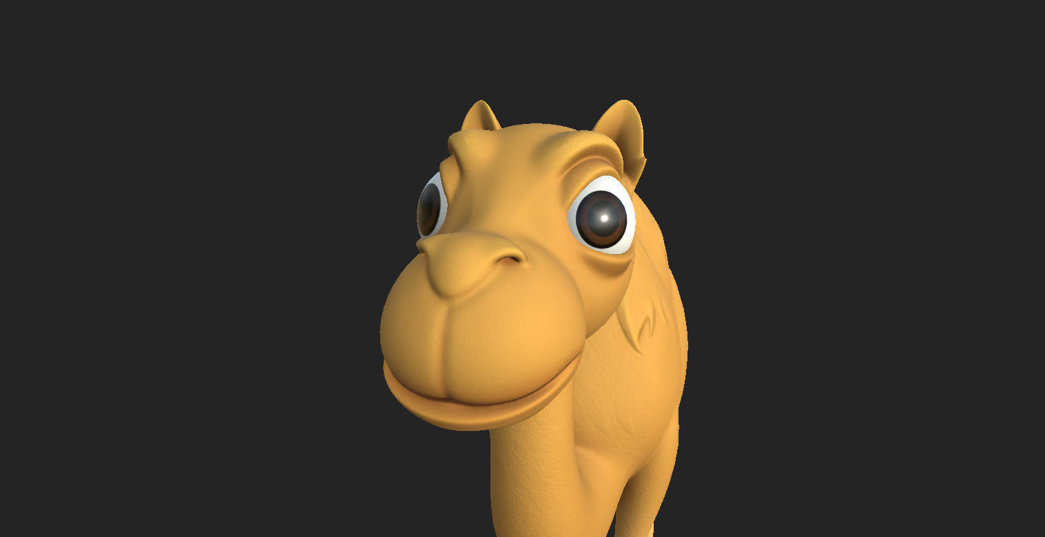 Camel Character 3D model_20