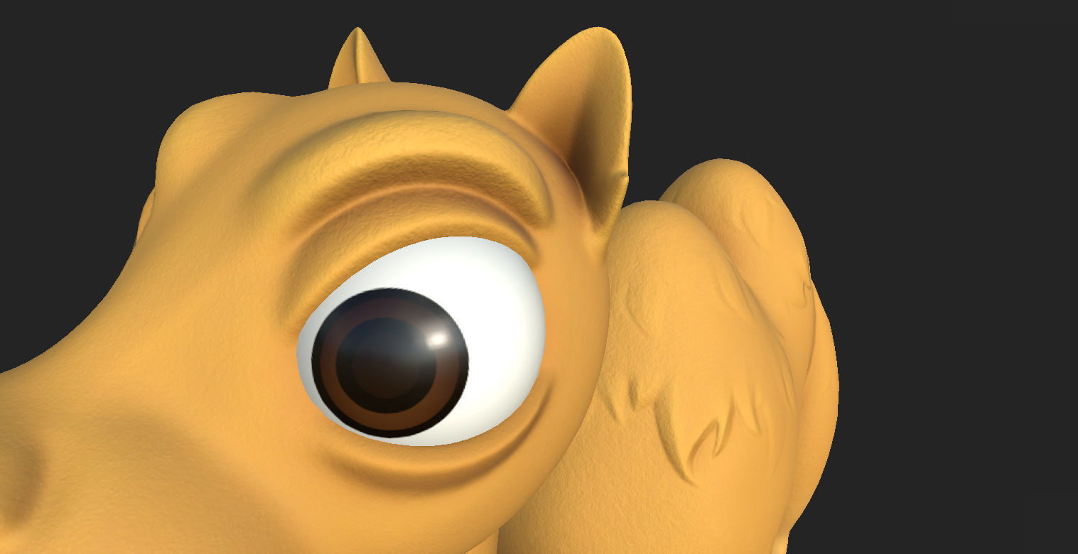 Camel Character 3D model_21