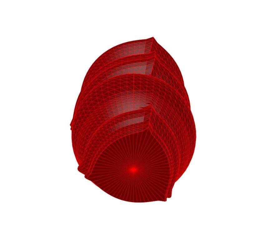 Vase 8-14 3D print model_3