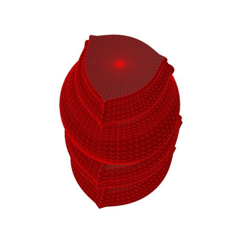Vase 8-14 3D print model_4