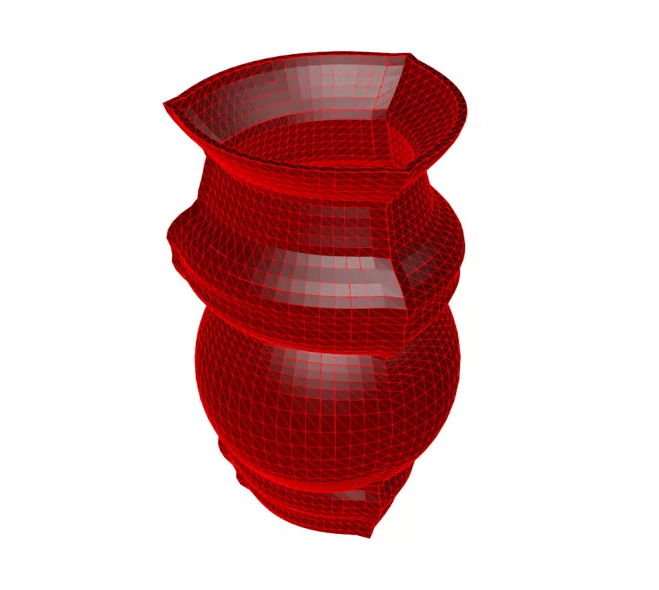 Vase 8-14 3D print model_0