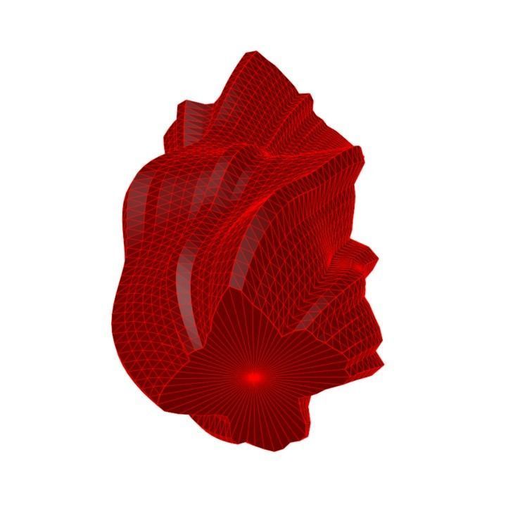 Vase 8-17 3D print model_3