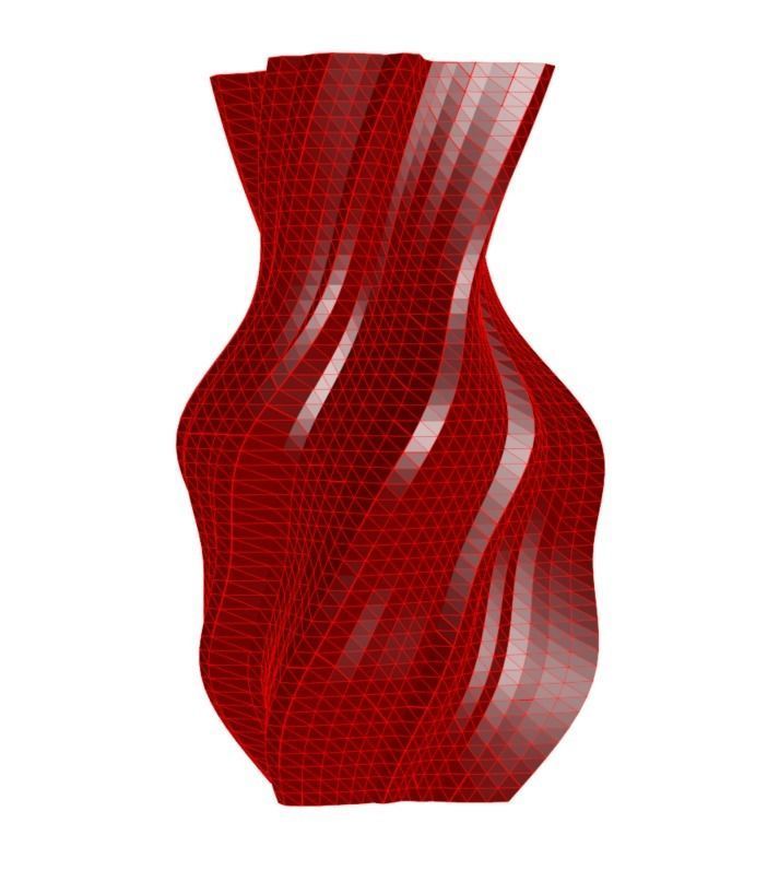 Vase 8-17 3D print model_1