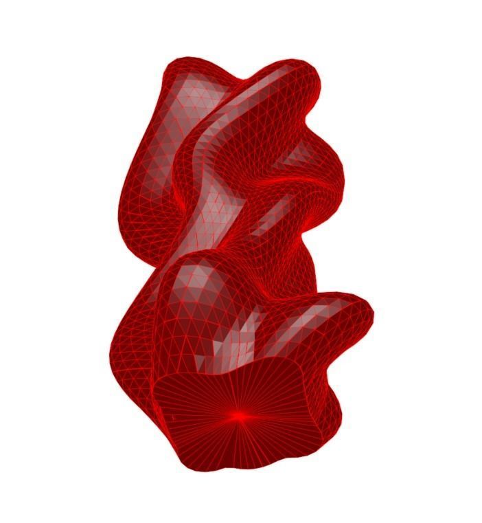 Vase 8-25 3D print model_3