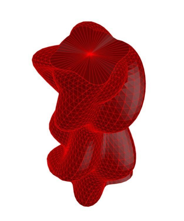 Vase 8-25 3D print model_4
