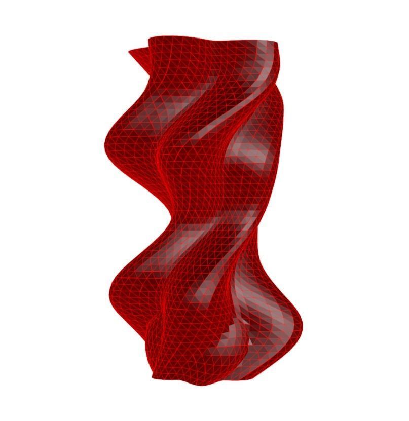 Vase 8-25 3D print model_1