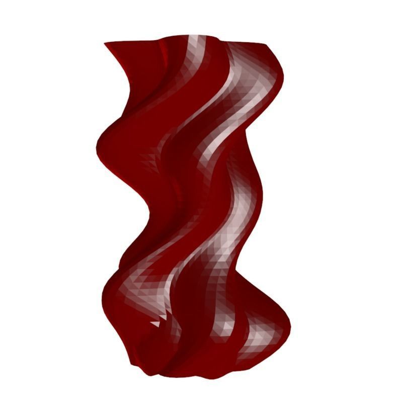 Vase 8-25 3D print model_7