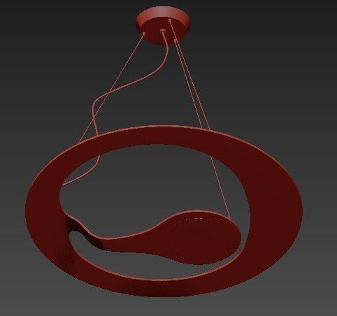 GLU chendelier 3D model_1