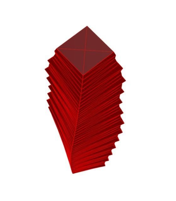 Vase 8-27 3D print model_4