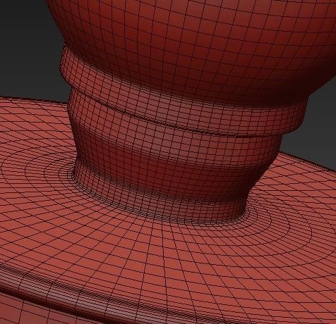 Five Cays 1 Light Pendant in Gold Leaf 3D model_8