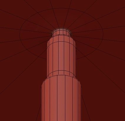 Keplar 1 Light 24 in Gold Pendant 3D model_5