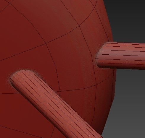 Keplar 1 Light 24 in Gold Pendant 3D model_6