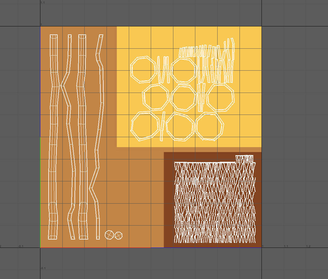 Witch with broom 3D model_33