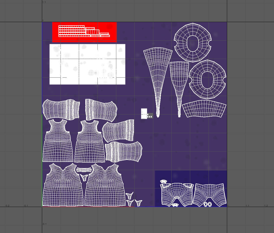 Witch with broom 3D model_32