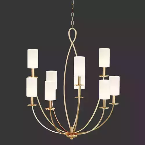 Castana Collection 9 Light Gold Chandelier