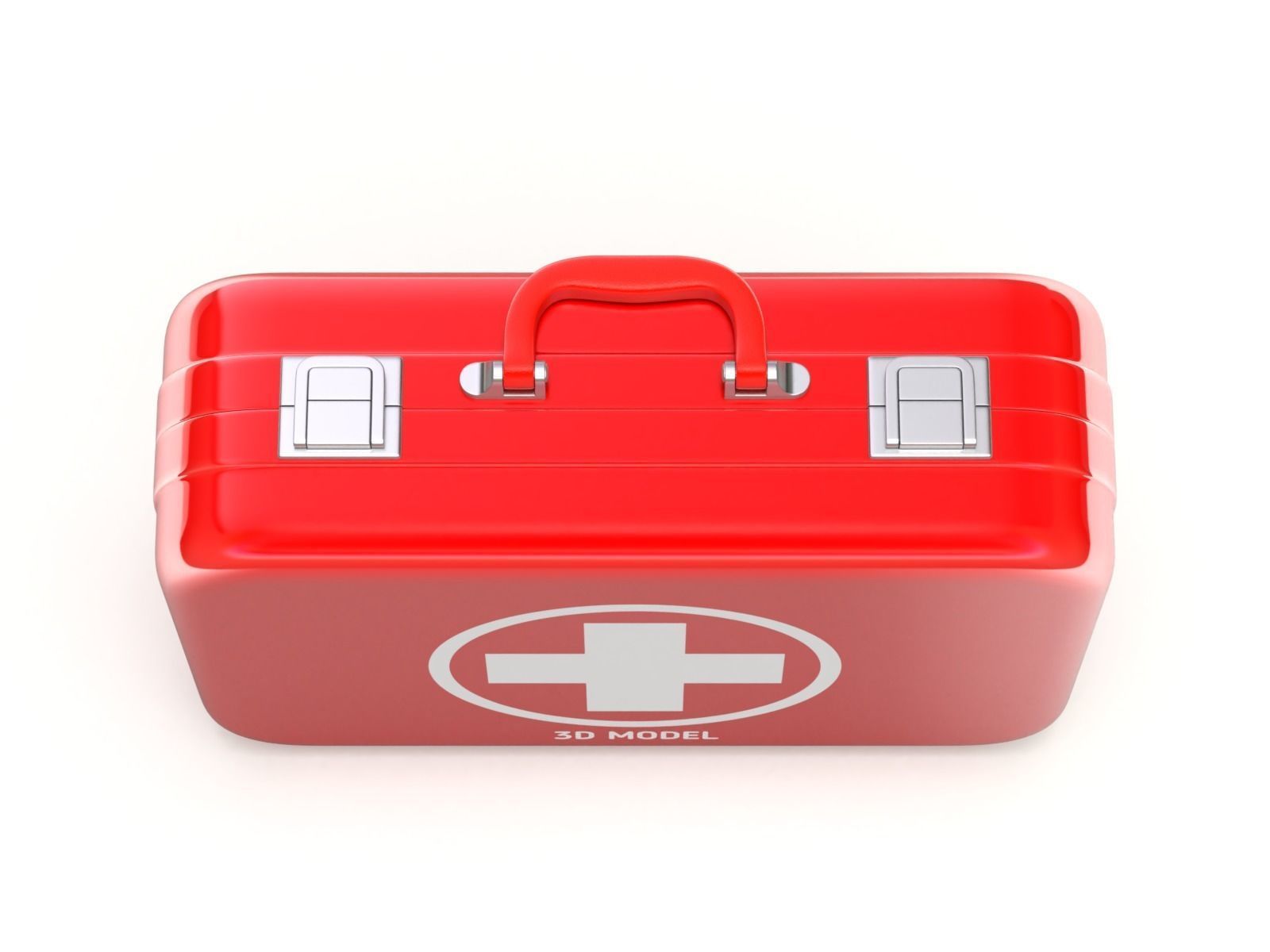 Firs Aid Kit Case 3D model_4