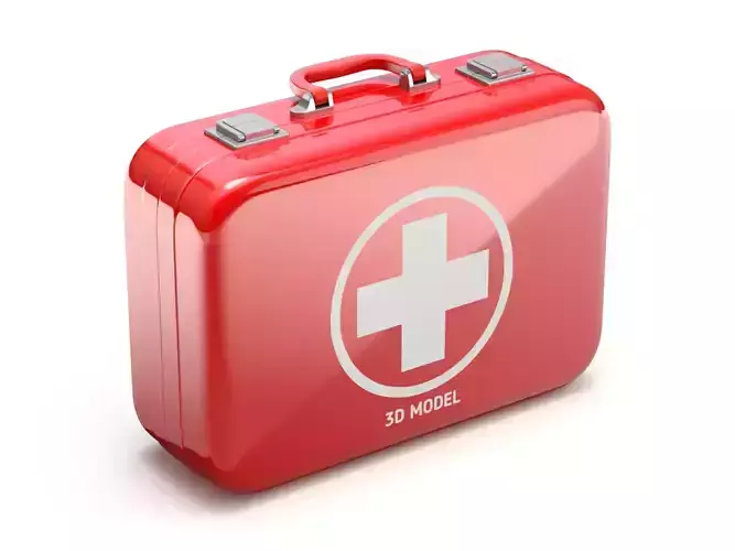 Firs Aid Kit Case 3D model
