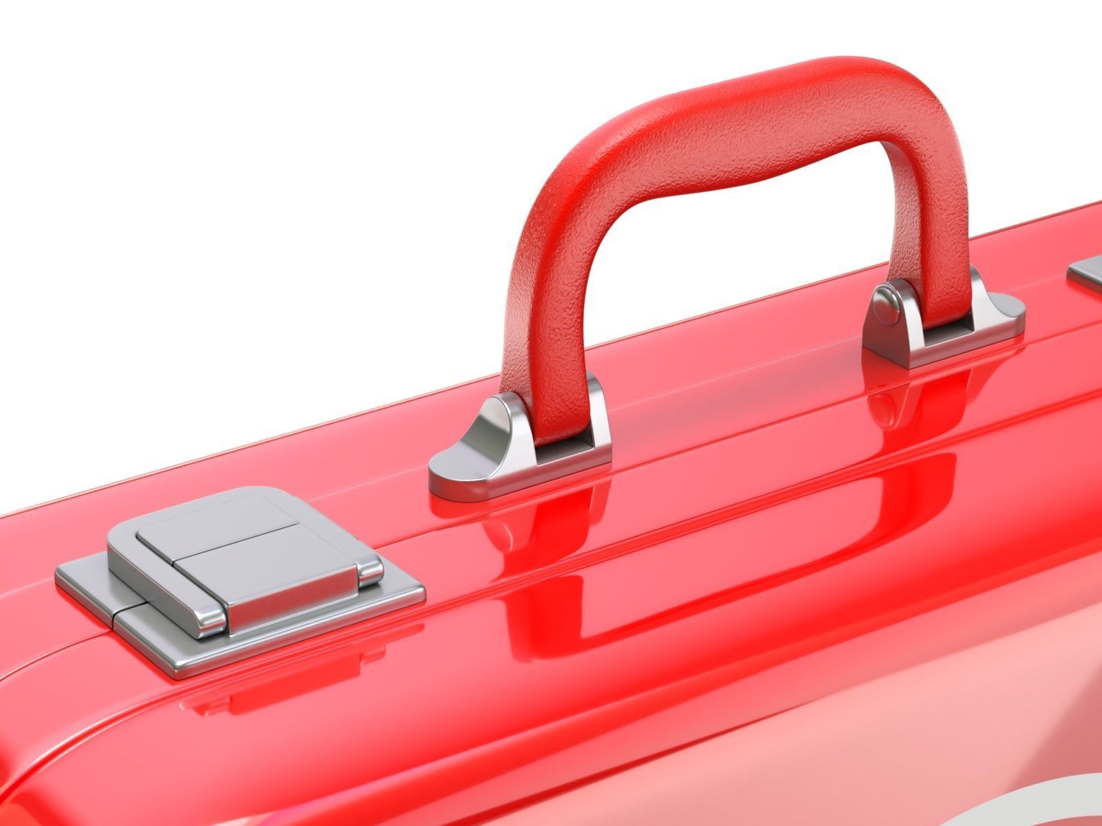 Firs Aid Kit Case 3D model_2