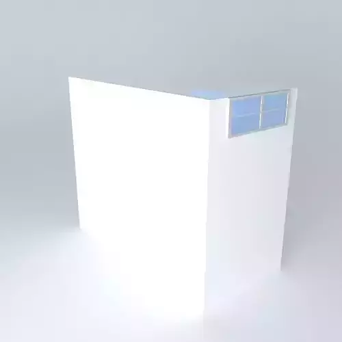 Simple white bathroom 