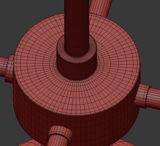 CHANDELIER LUX 3D model_7