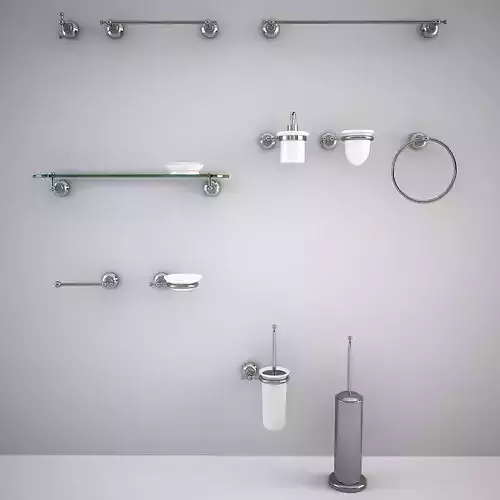 Classic Bathroom Accessories Set