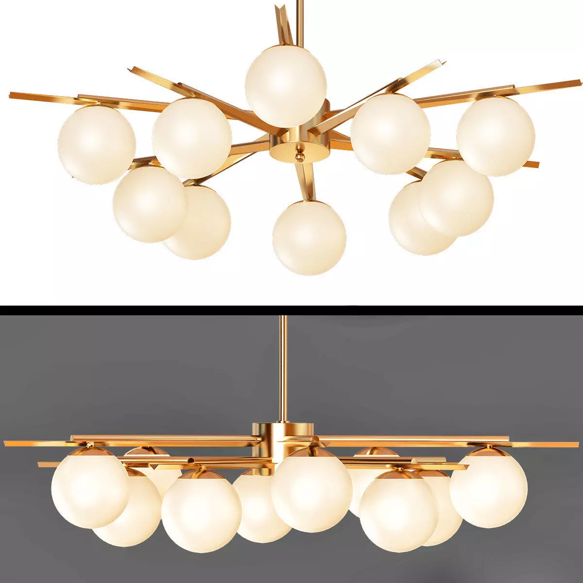 CHANDELIER VENEZIA 3D model_0