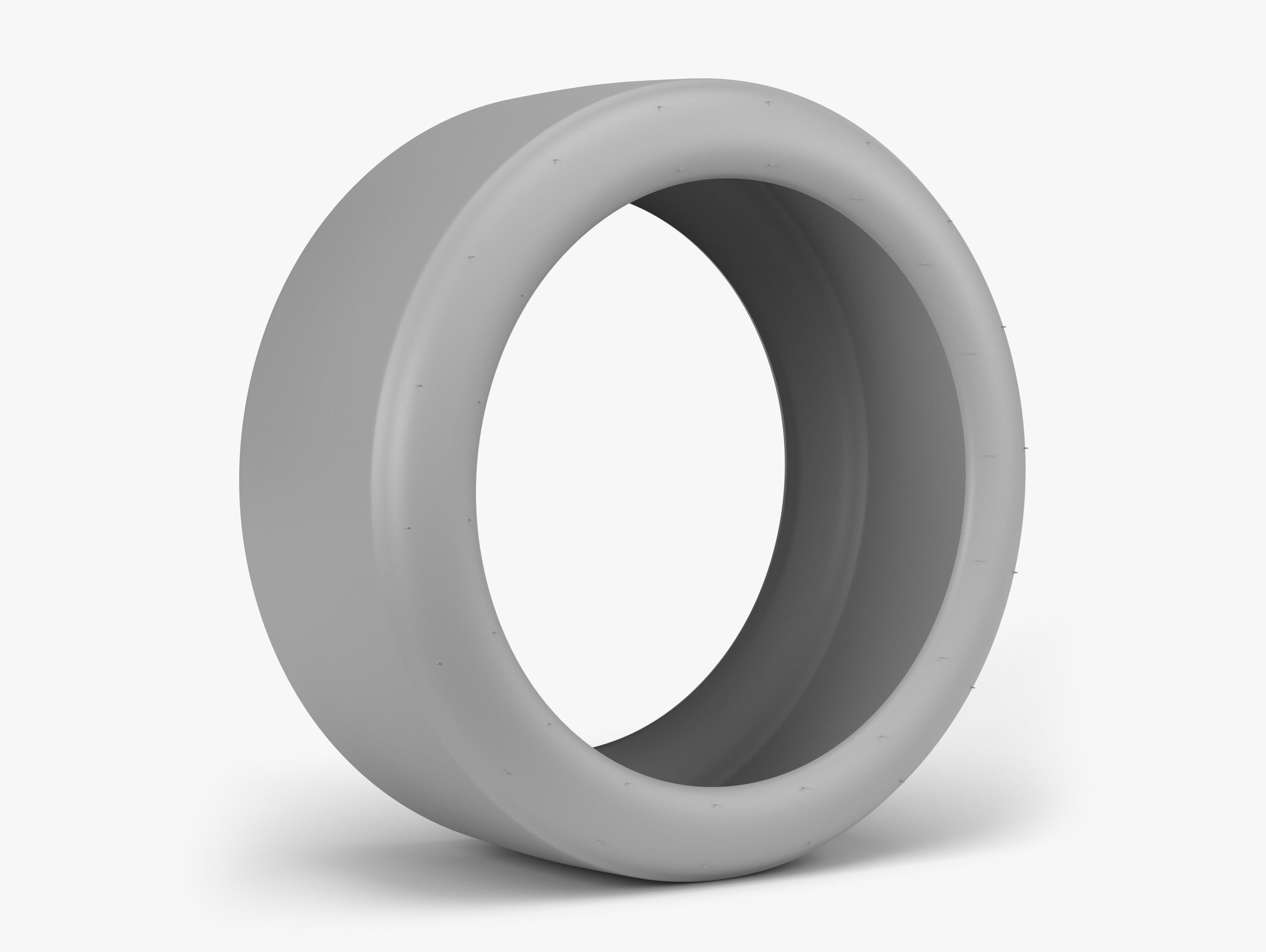 Michelin Race Slick Low-poly 3D model_7