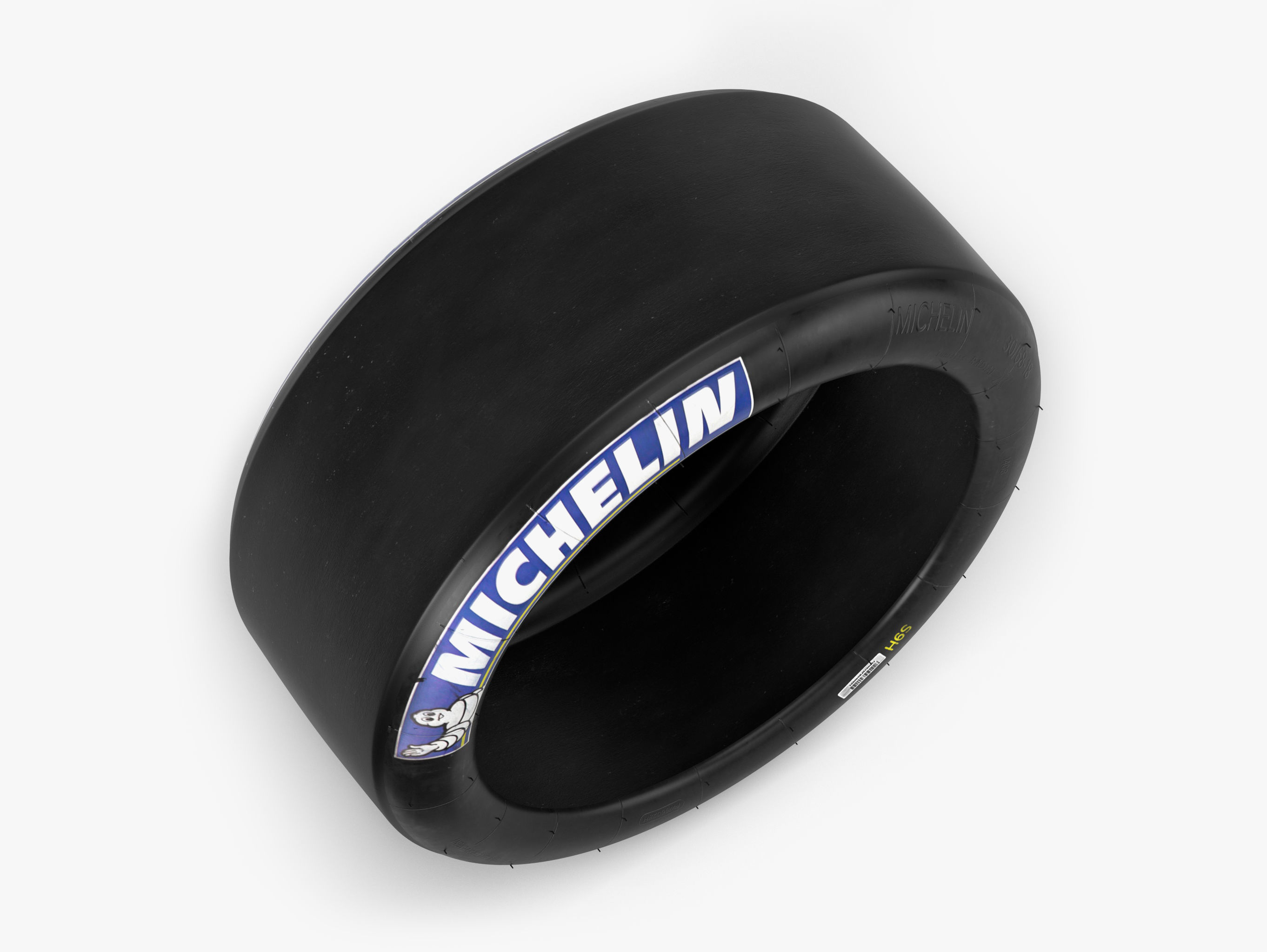 Michelin Race Slick Low-poly 3D model_3