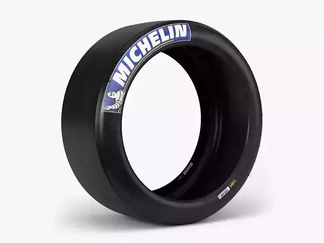 Michelin Race Slick Low-poly 3D model