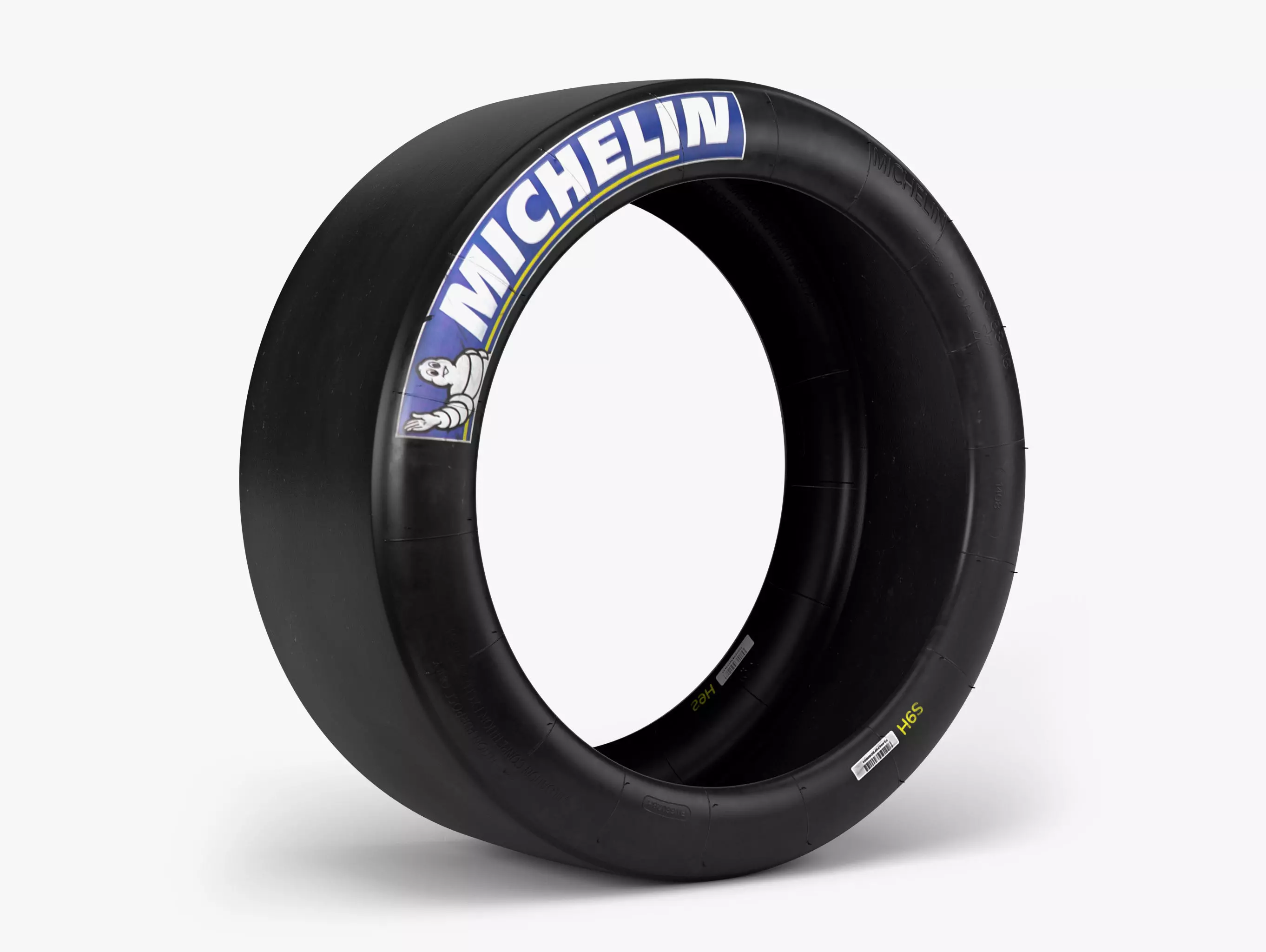 Michelin Race Slick Low-poly 3D model_0