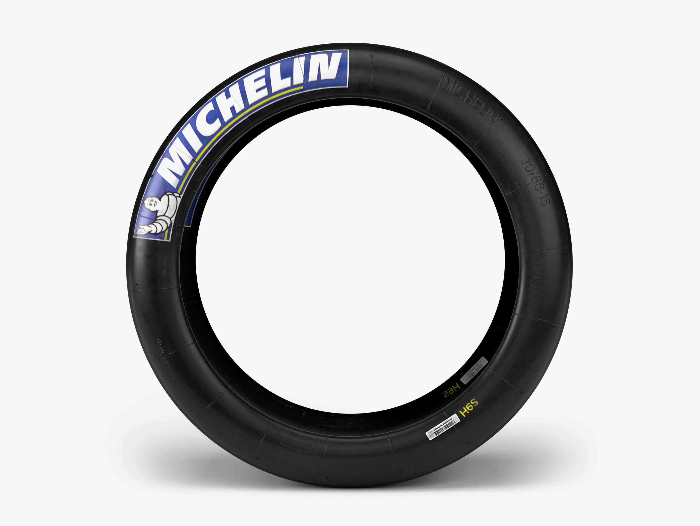 Michelin Race Slick Low-poly 3D model_1