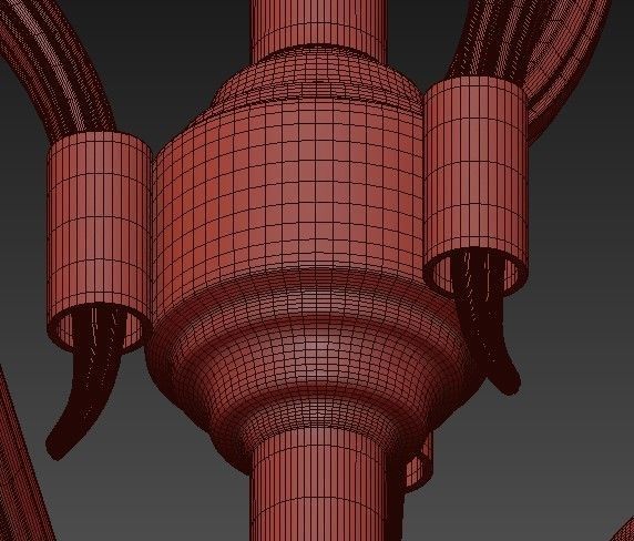 CHANDELIER MAYFLOWER 3D model_3