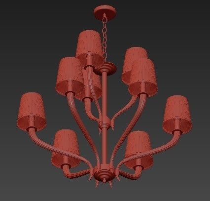 CHANDELIER MAYFLOWER 3D model_7