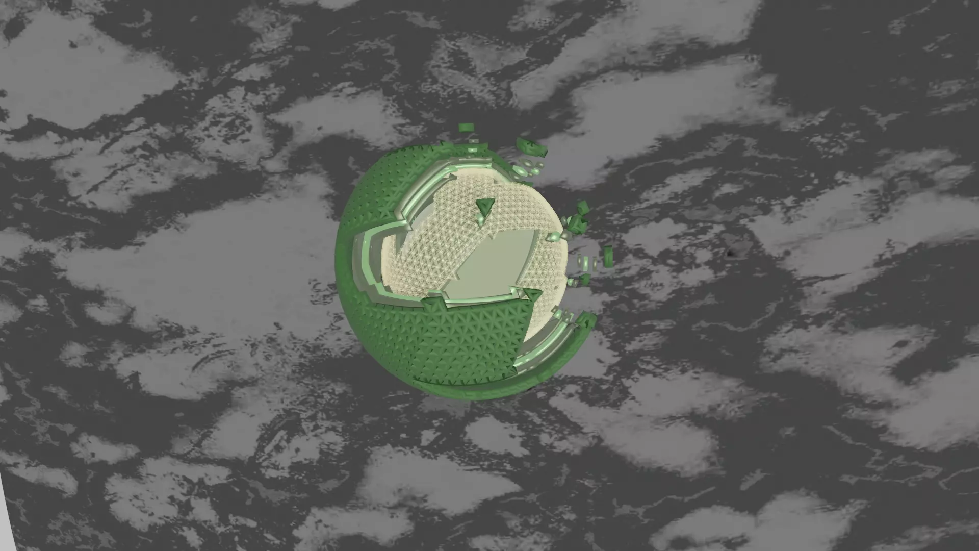 Abstract model ball Free 3D model
