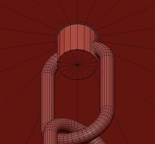 Chandelier Chandelier ball hanging from ceiling 3D model_3