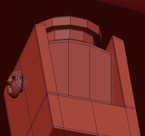 Chandelier Chandelier ball hanging from ceiling 3D model_5