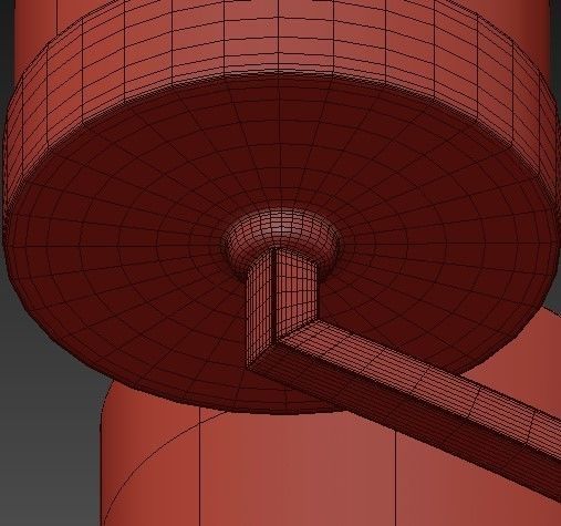 Cirrine Collection 5 Light Antique Bronze 3D model_4