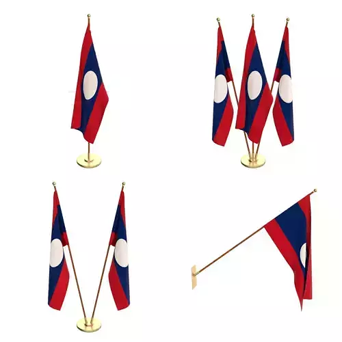 Laos Flag Pack
