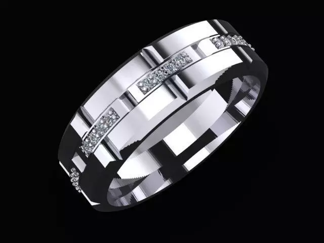 Ring men 3D print model_0