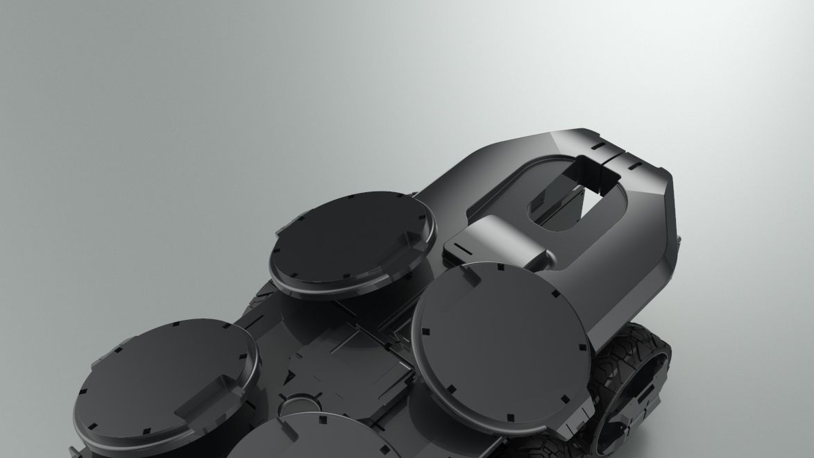 Vehicle transport 3D model_2