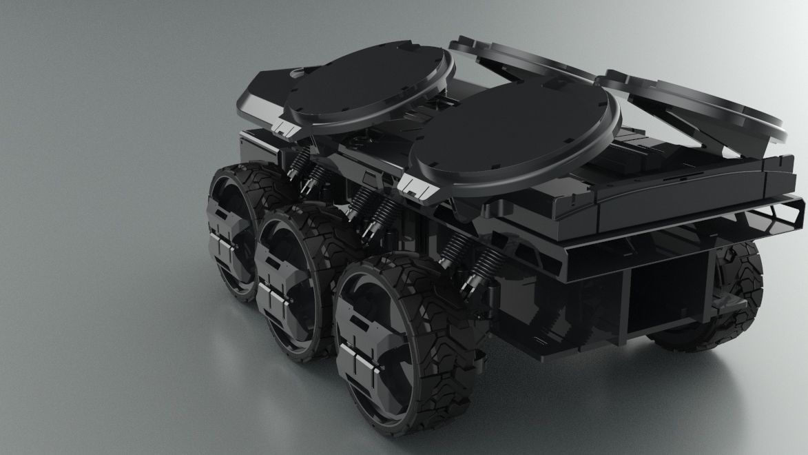 Vehicle transport 3D model_1