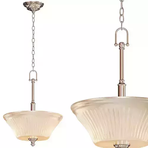 3 Light Brushed Nickel Pendant