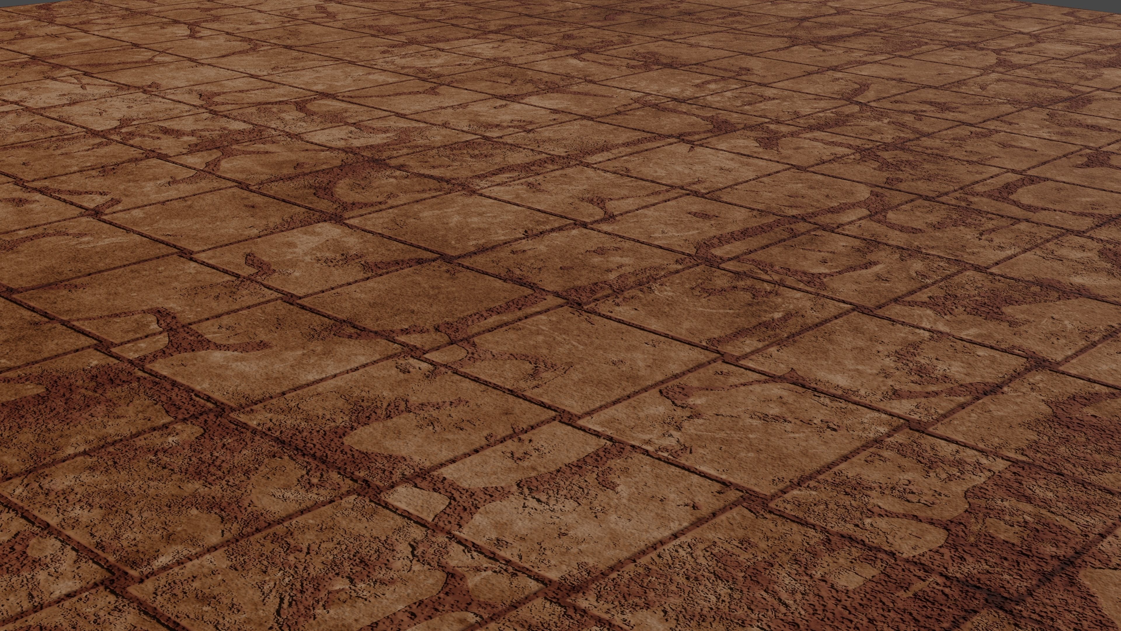 Cracked Tile Procedural Texture Texture_2