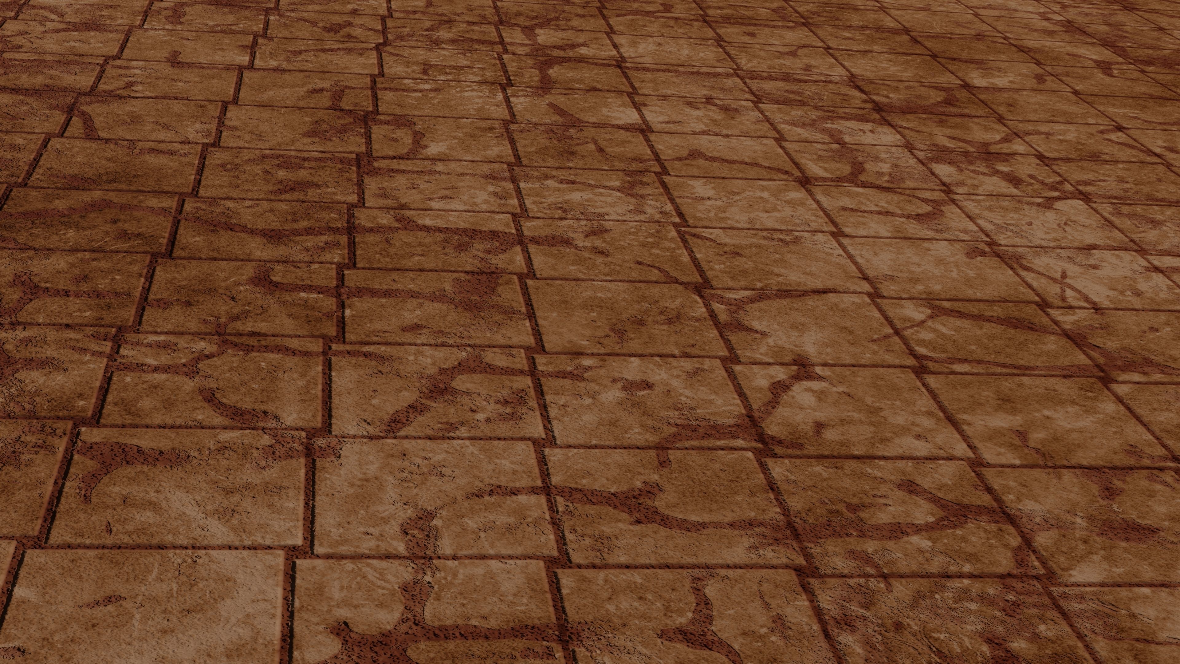 Cracked Tile Procedural Texture Texture_1