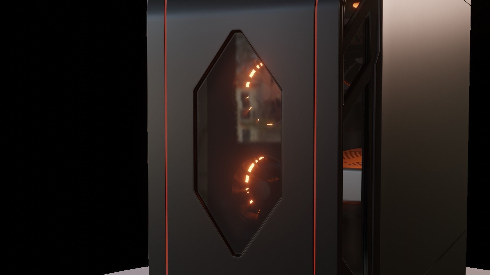 Gaming PC 3D model_8